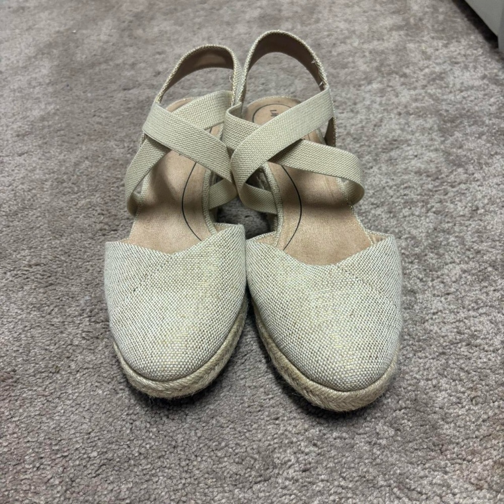 Life Stride Cream Espadrille Women Shoes